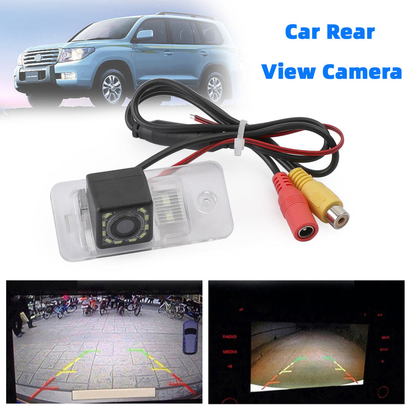 Car Rear View Camera CDD 12LED for A8 A6 A4 A3 Q7 S5 S6 S8 RS4 RS6 A4L/Q5/A5/TT CA Market