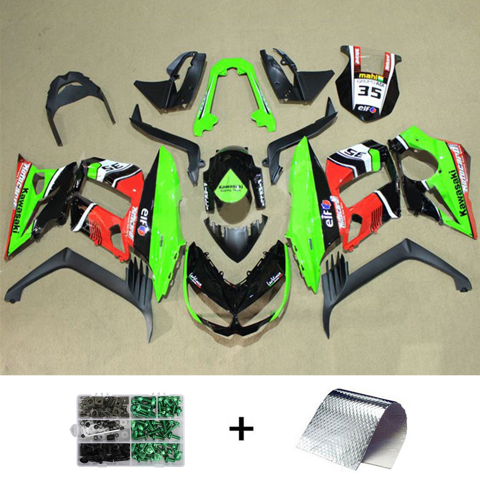 Kawasaki Z1000SX 2010-2015 Fairing Kit Bodywork Plastic ABS