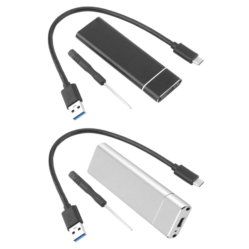 USB 3.1 Tipo-C a M.2 NGFF SSD Caja de disco duro Caja externa de 6 Gbps