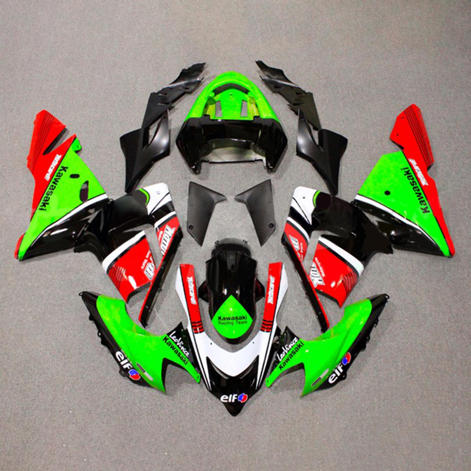 Kawasaki ZX10R 2004-2005 Fairing Kit Bodywork Plastic ABS