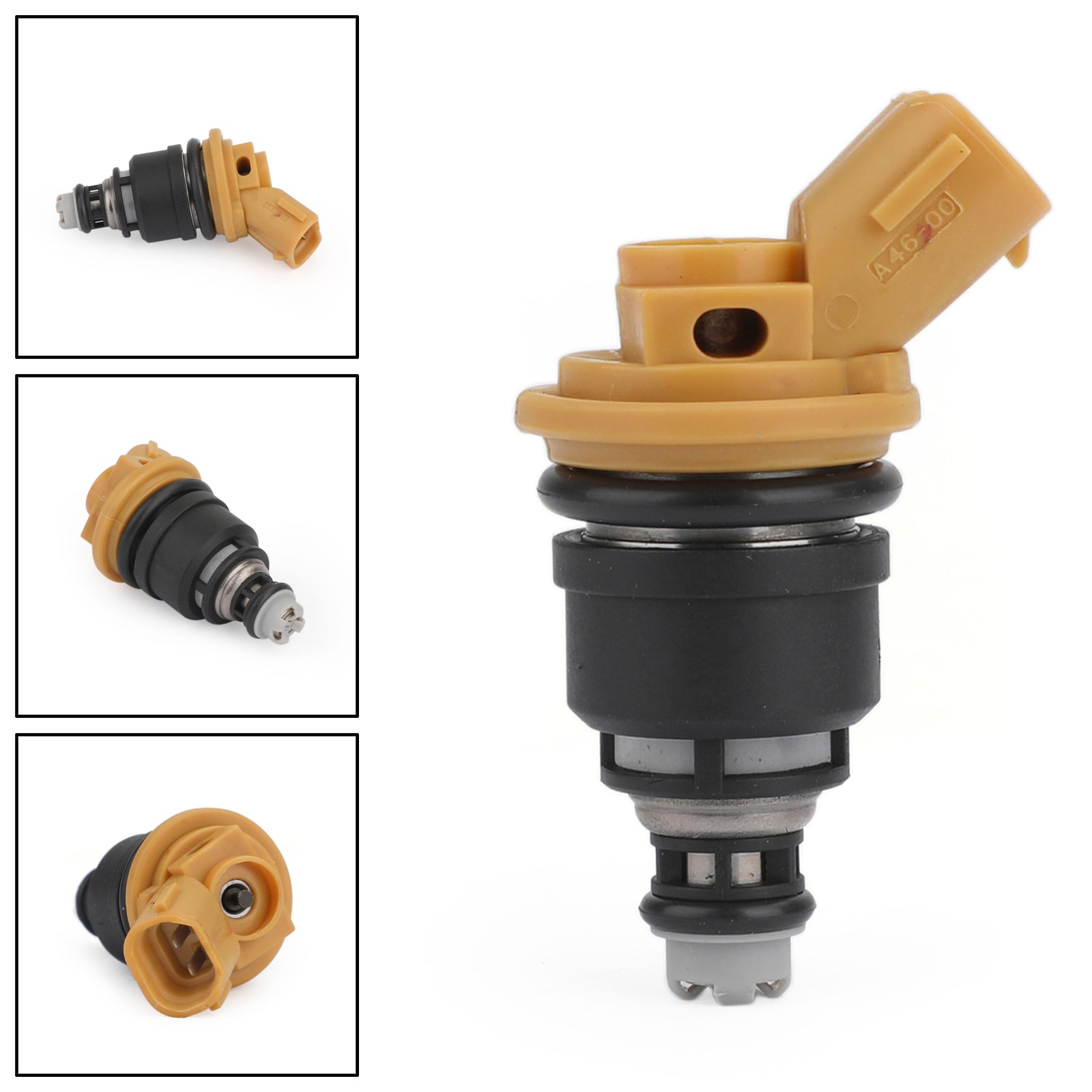 1Pcs 550cc Yellow Side Fuel Injectors 16600-AA170 For Sti WRX GC8 Generic