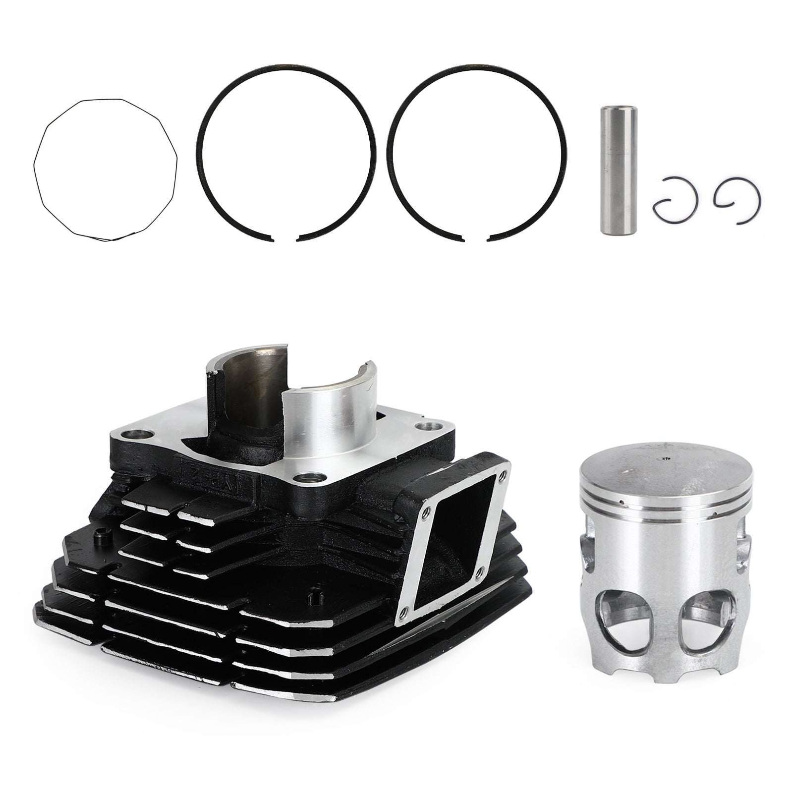 CYLINDER BARREL BLOCK PISTON ASSY 58MM For YAMAHA RXK135 RXK RX135 RX