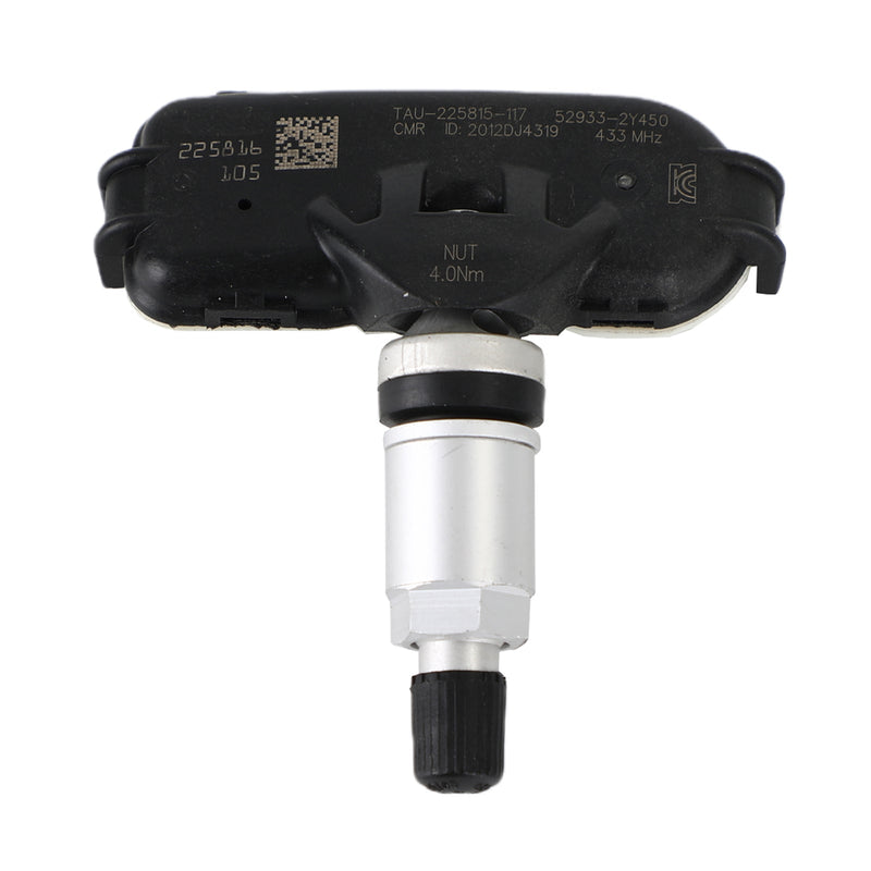 1 sensor de presión de neumáticos TPMS 52933-2Y450 para Hyundai ix35 Tucson genérico