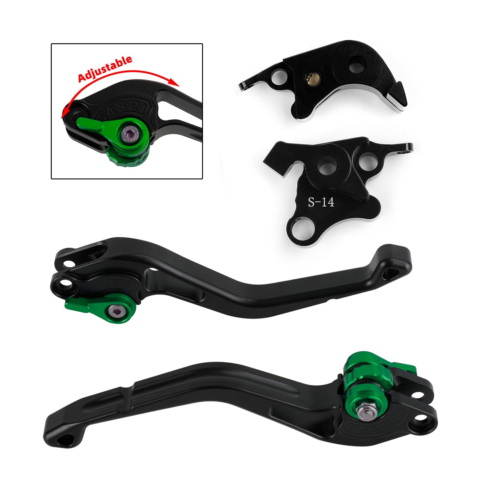 Suzuki GSXR1000 2007-2008 NEW Short Clutch Brake Lever