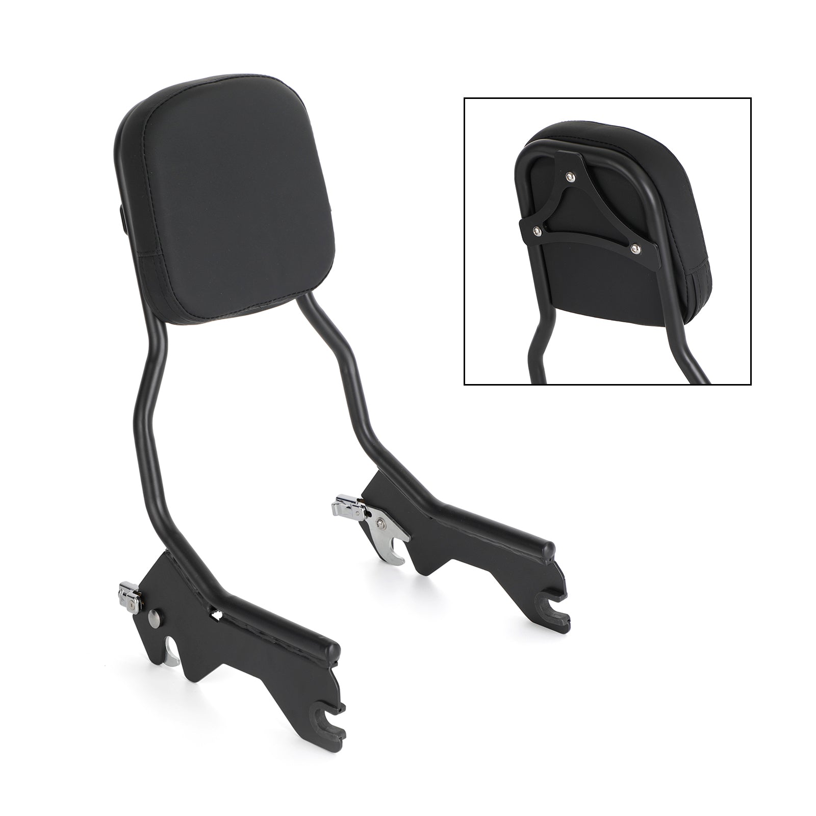 Passenger Backrest fit for Deluxe Heritage Classic Softail Slim FLSL 2018-2020 Generic