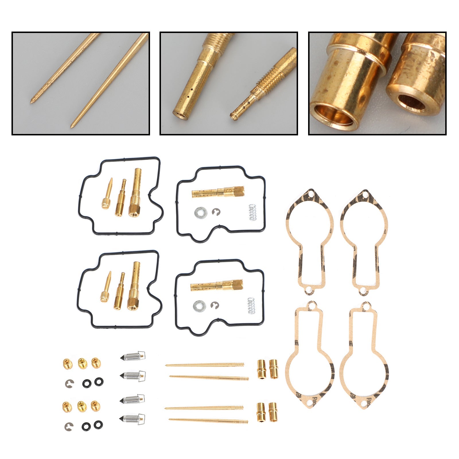 Kit de reparación de carburador de lado derecho e izquierdo para Honda XL600R 1983-1987 genérico