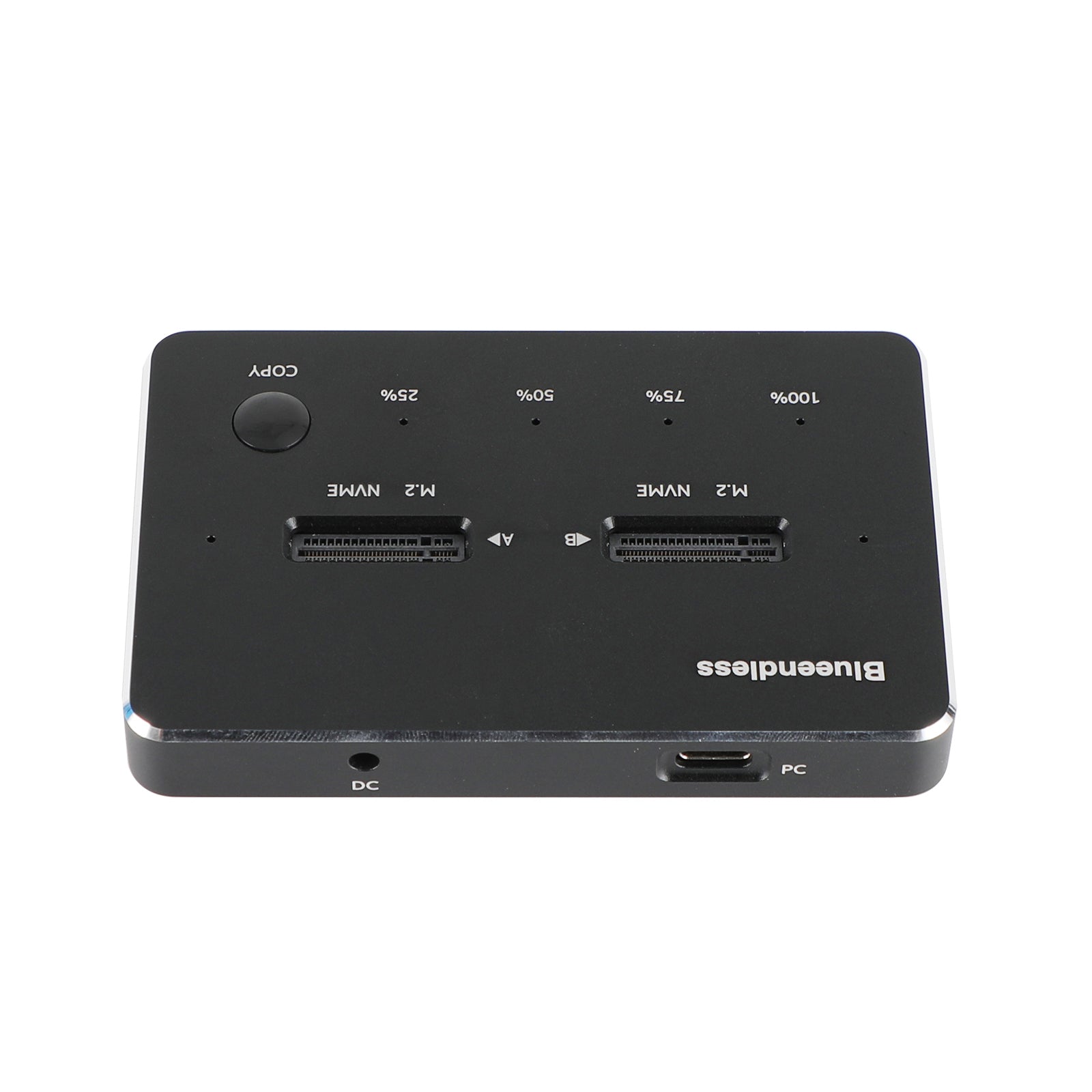 NVME SATA M.2 SSD Docking Station Duplicator SSD Solid State Drive Enclosure for US