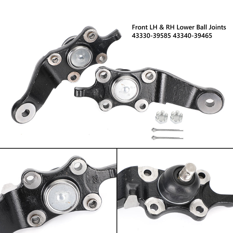 L&R Front Lower Ball Joint 43330-39585 43340-39465 For Toyota 4Runner 1996-2002 Generic