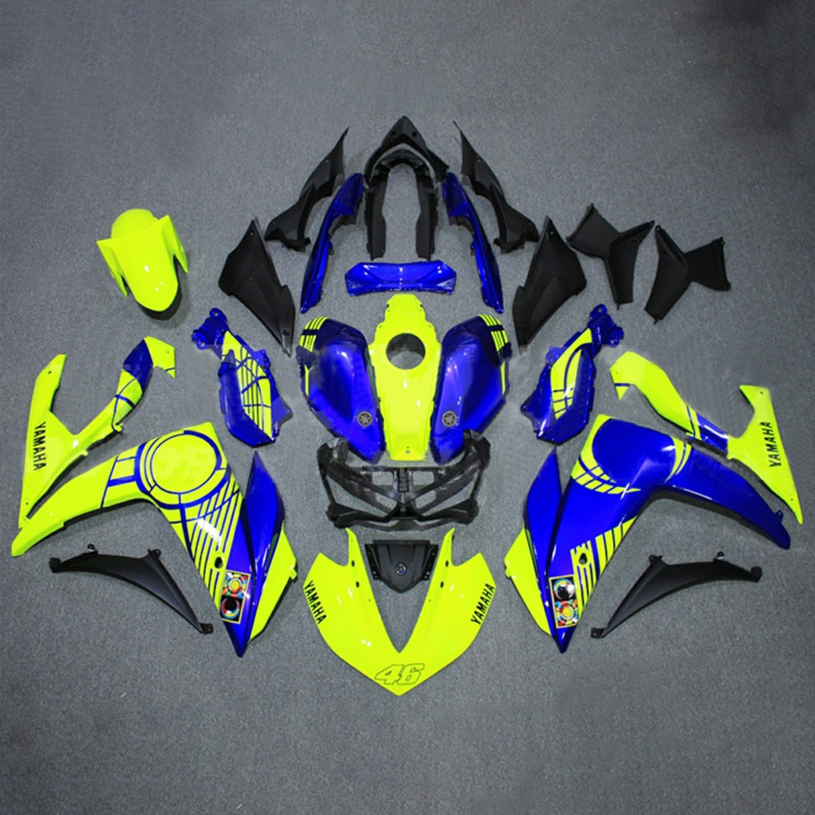 ياماها YZF-R3 2014-2018 R25 2015-2017 Fairing Kit هيكل السيارة ABS