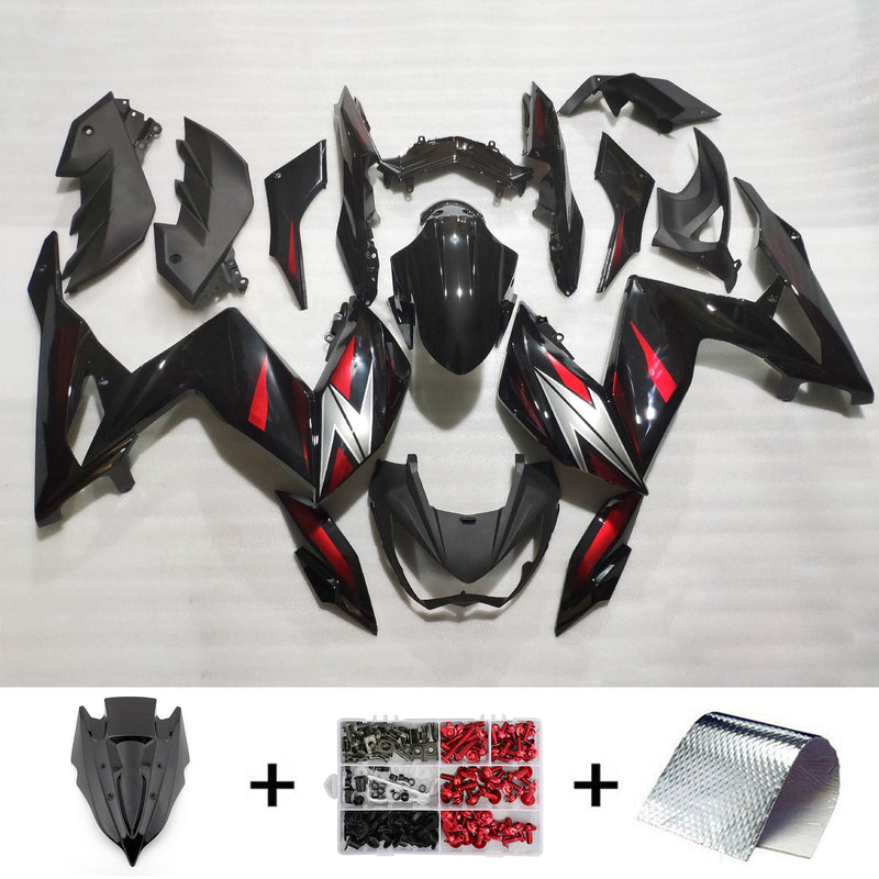 كاواساكي Z250 Z300 2015-2016 Fairing Kit هيكل السيارة بلاستيك ABS