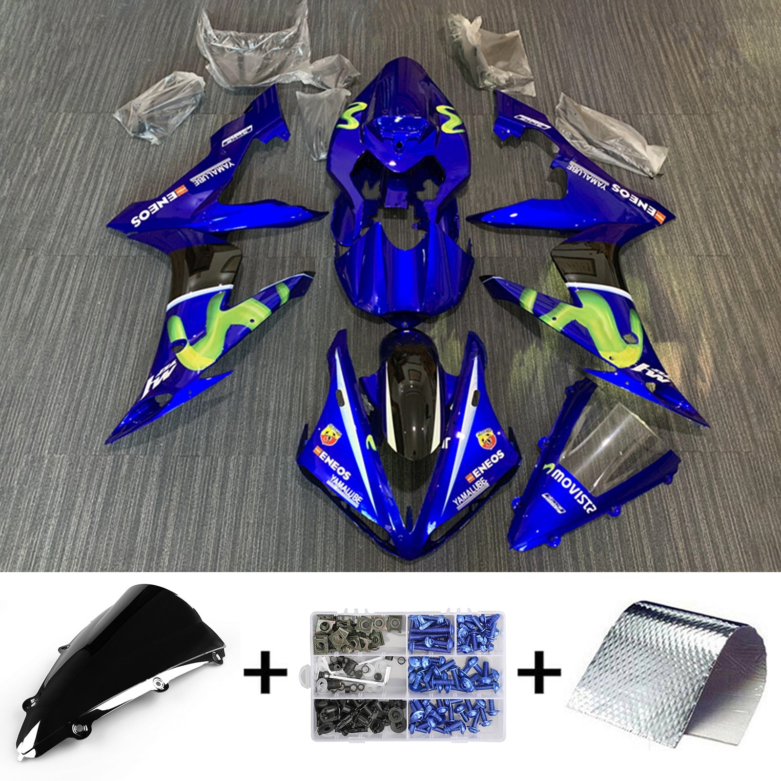 Yamaha YZF 1000 R1 2004-2006 Fairing Kit Bodywork Plastic ABS