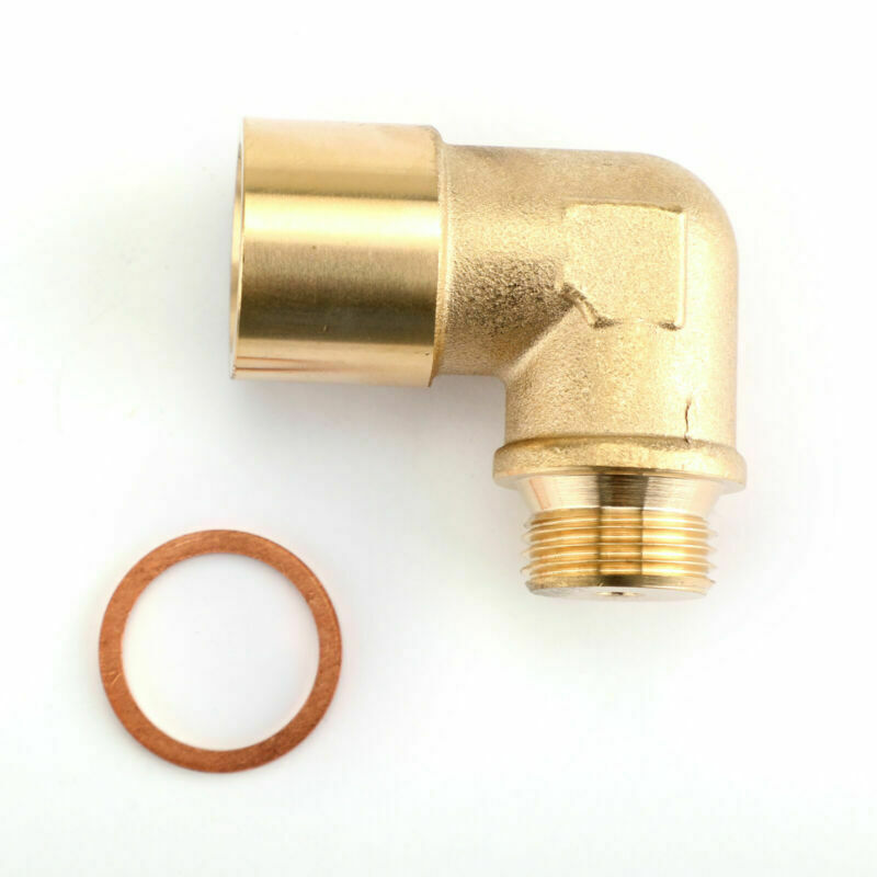 M18X1.5 02 Bung Extension O2 مستشعر الأوكسجين بزاوية موسع فاصل 90 درجة عام