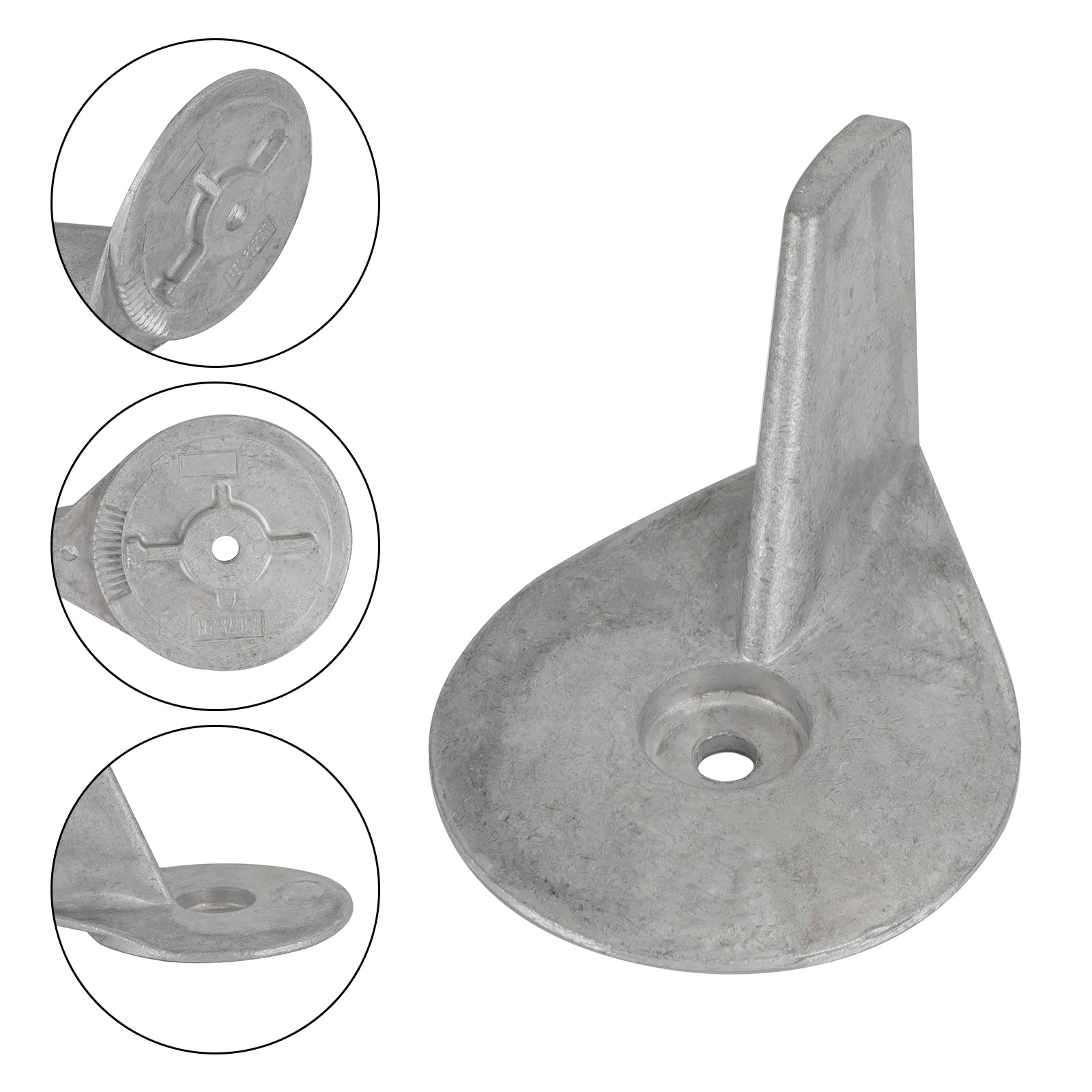 Aluminium ANODES fit for Mercury 35-40-50-55-60PS Replaces 17264T2 Trim Tab