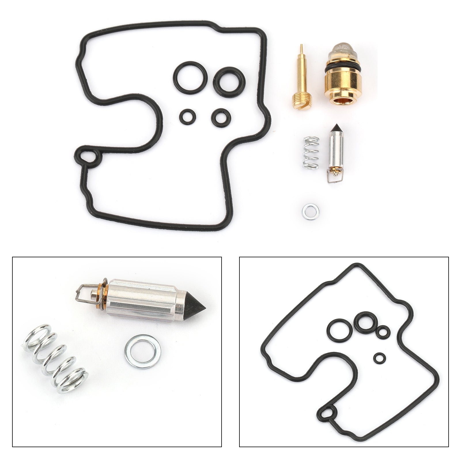 Carburetor Repair Rebuild Kit For Kawasaki ZZR600 2005-2008 Ninja ZX6R ZX600J/G Generic