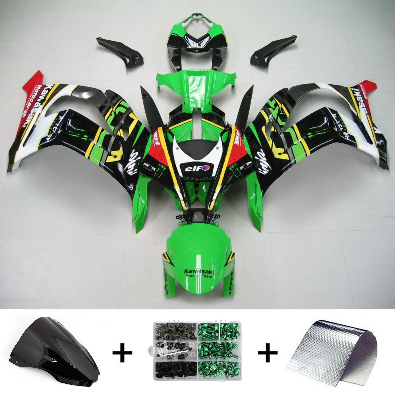 Kawasaki ZX-10R ZX-10RR 2021-2024 Fairing Kit Bodywork ABS