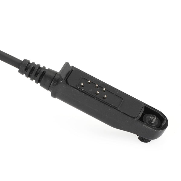 Auriculares tácticos impermeables con micrófono de garganta aptos para BaoFeng BF-UV9Rplus BF-UV9R