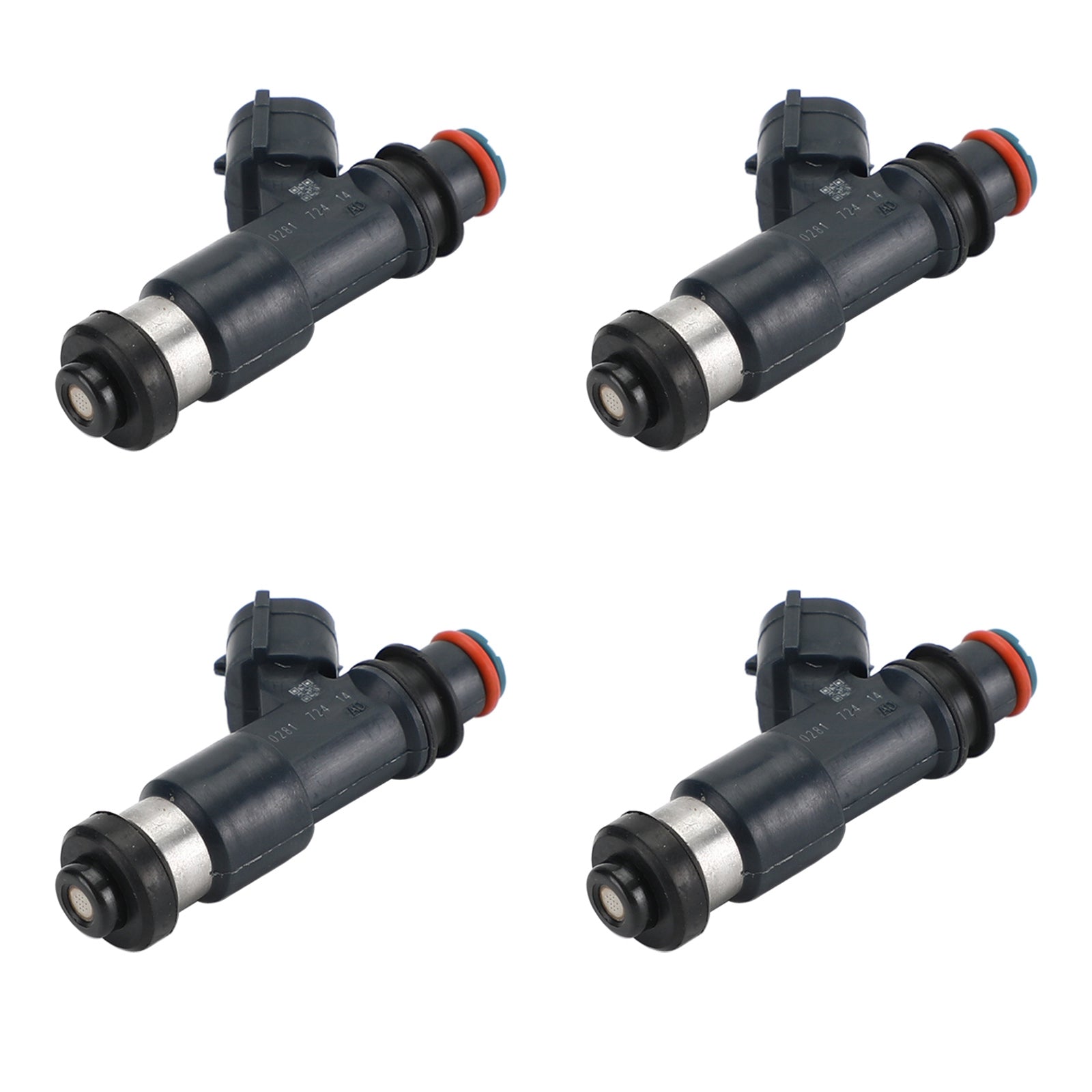 4PCS Fuel Injectors 195500-0281 Fit Mitsubishi Galant Eclipse 2.4L 2004-2012 Generic