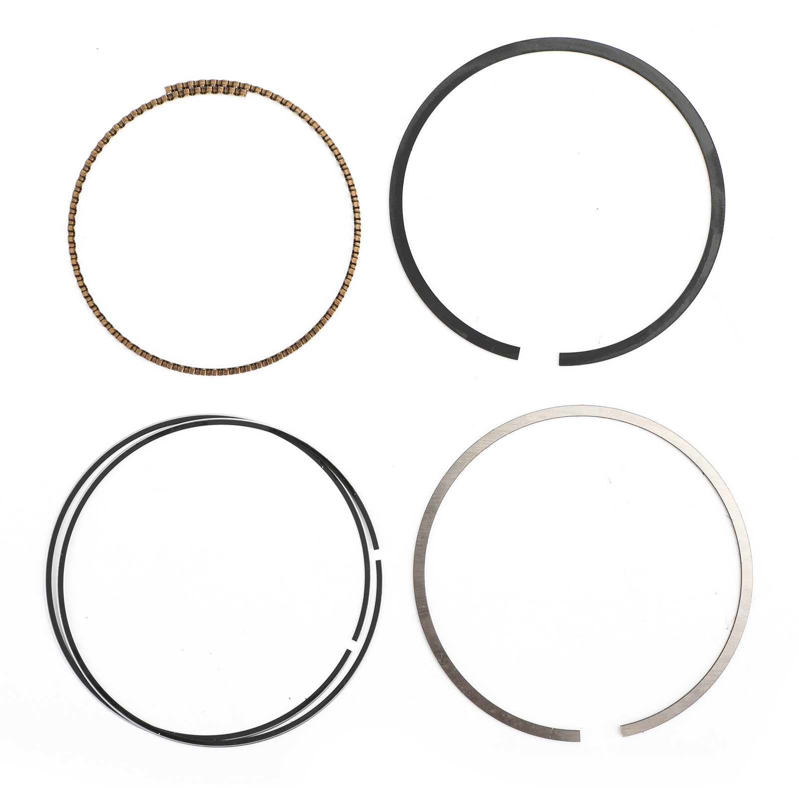 Piston Rings Kit Bore ?74mm +1.00 for Yamaha TT250R 93-04 TTR250 TT-R 99-06 Generic