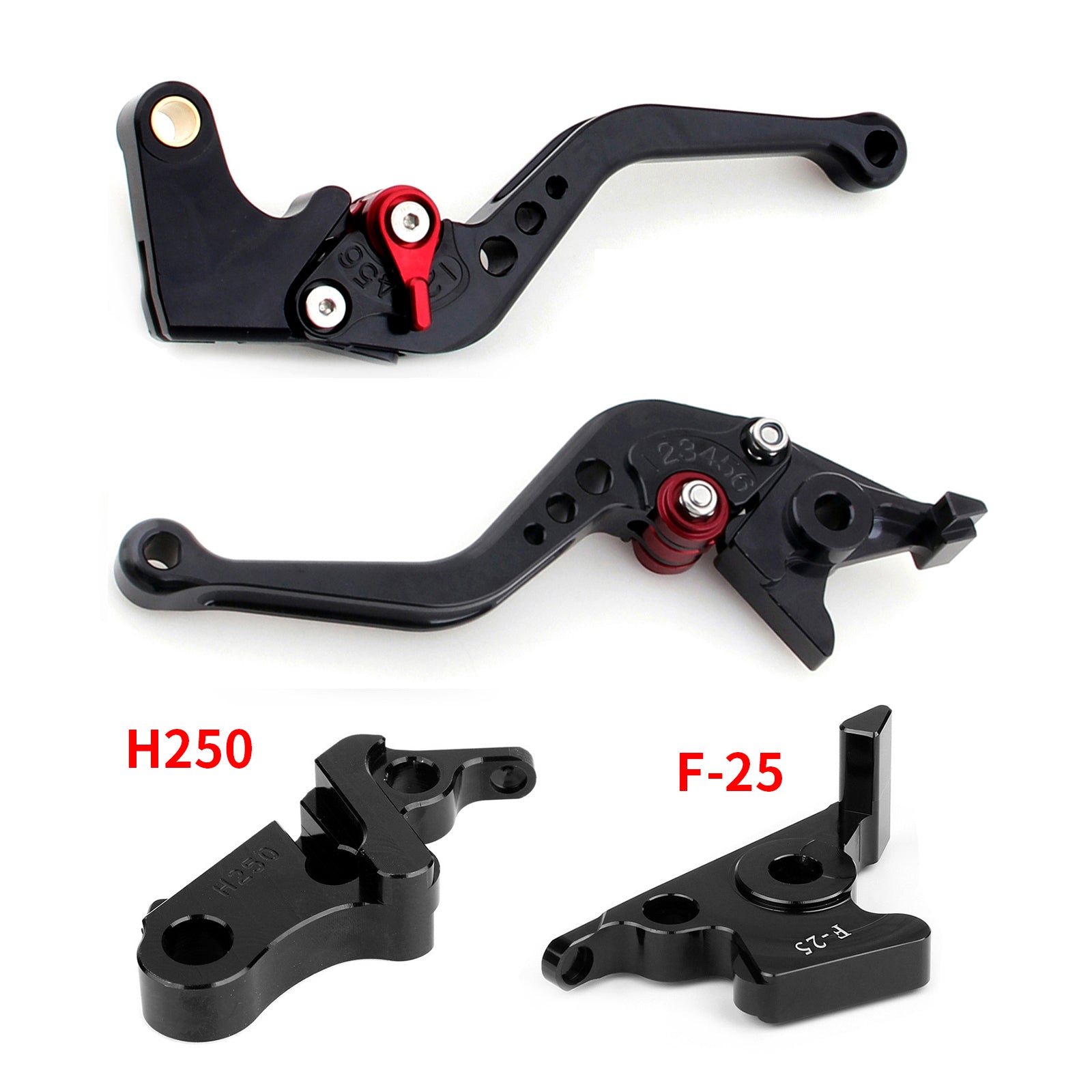 Short Clutch Brake Lever For Honda CB500F CBR500R 13-15 CBR300RR CB300F 14-16 Generic