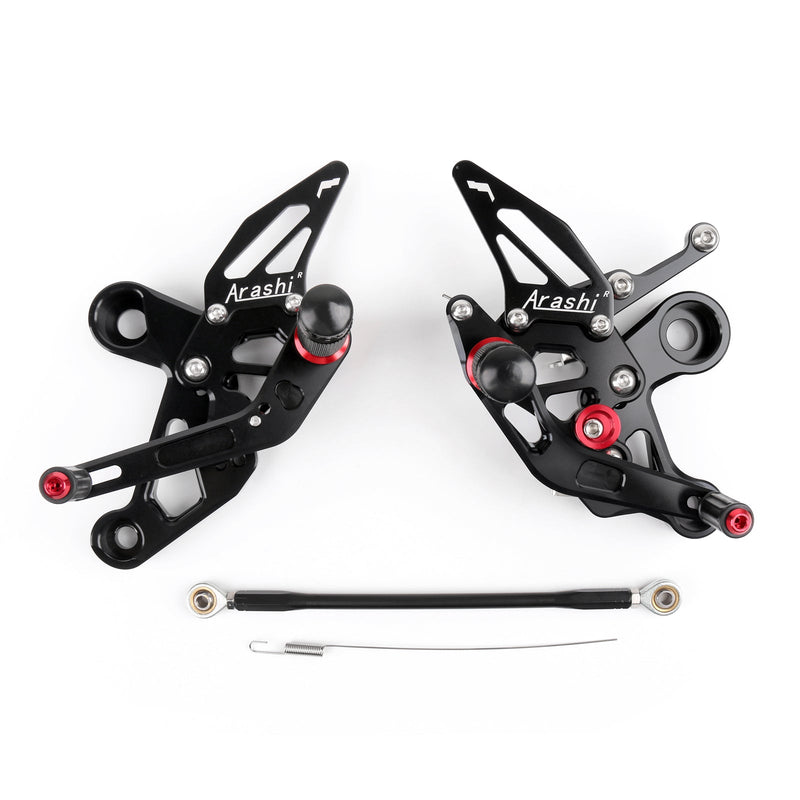 Racing Adjustable Rearsets Foot Pegs Rear Set For 2014 Yamaha MT-09 FZ-09 Generic