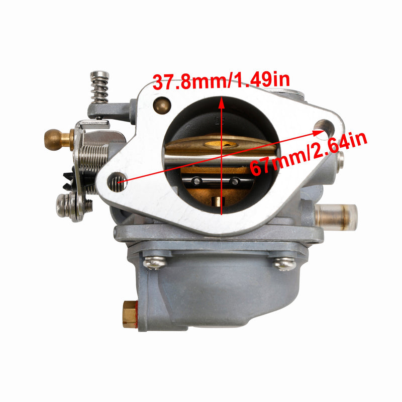 Carburetor Carb for Yamaha 2 Stroke 60HP E60 Outboard Motor 6K5-14301