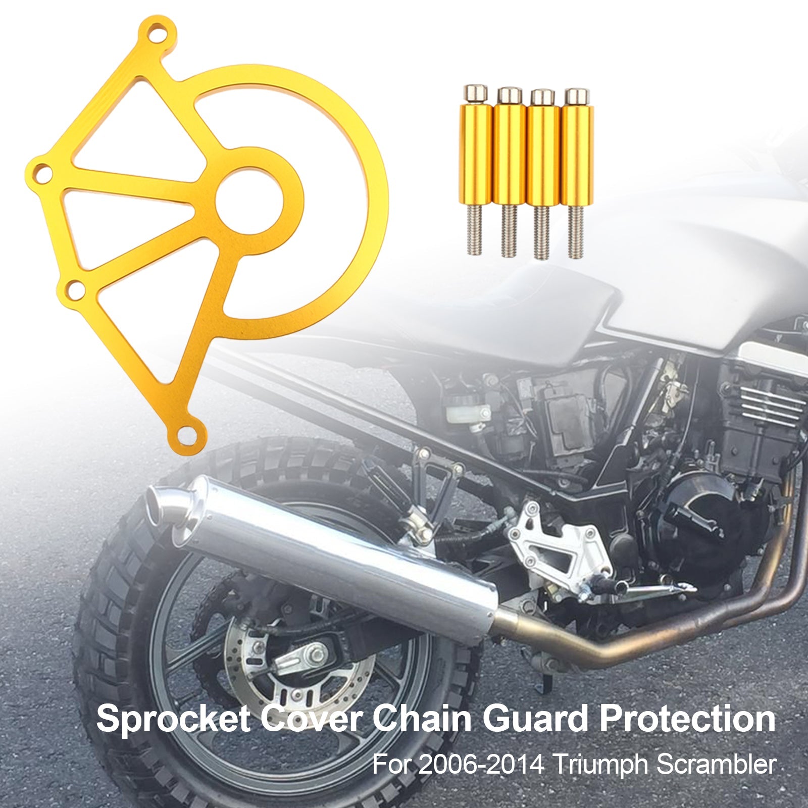 Sprocket Cover Chain Guard Protection For Hinkley Bonneville Thruxton Generic