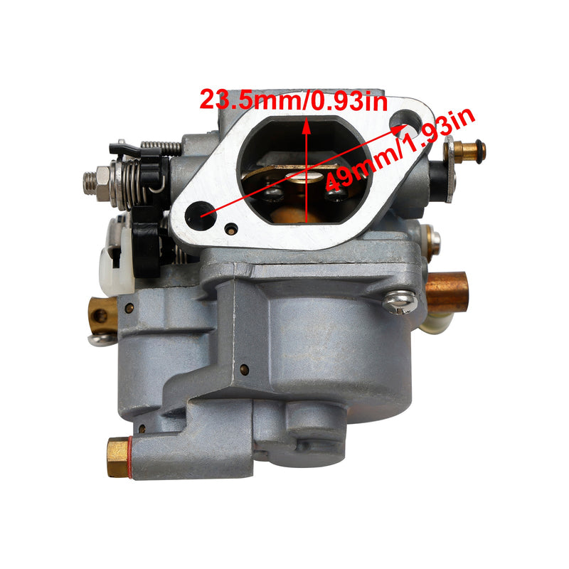 Carburetor Carb for YAMAHA 4 stroke 8hp 9.9hp F8M Outboard 68T-14301-11-00