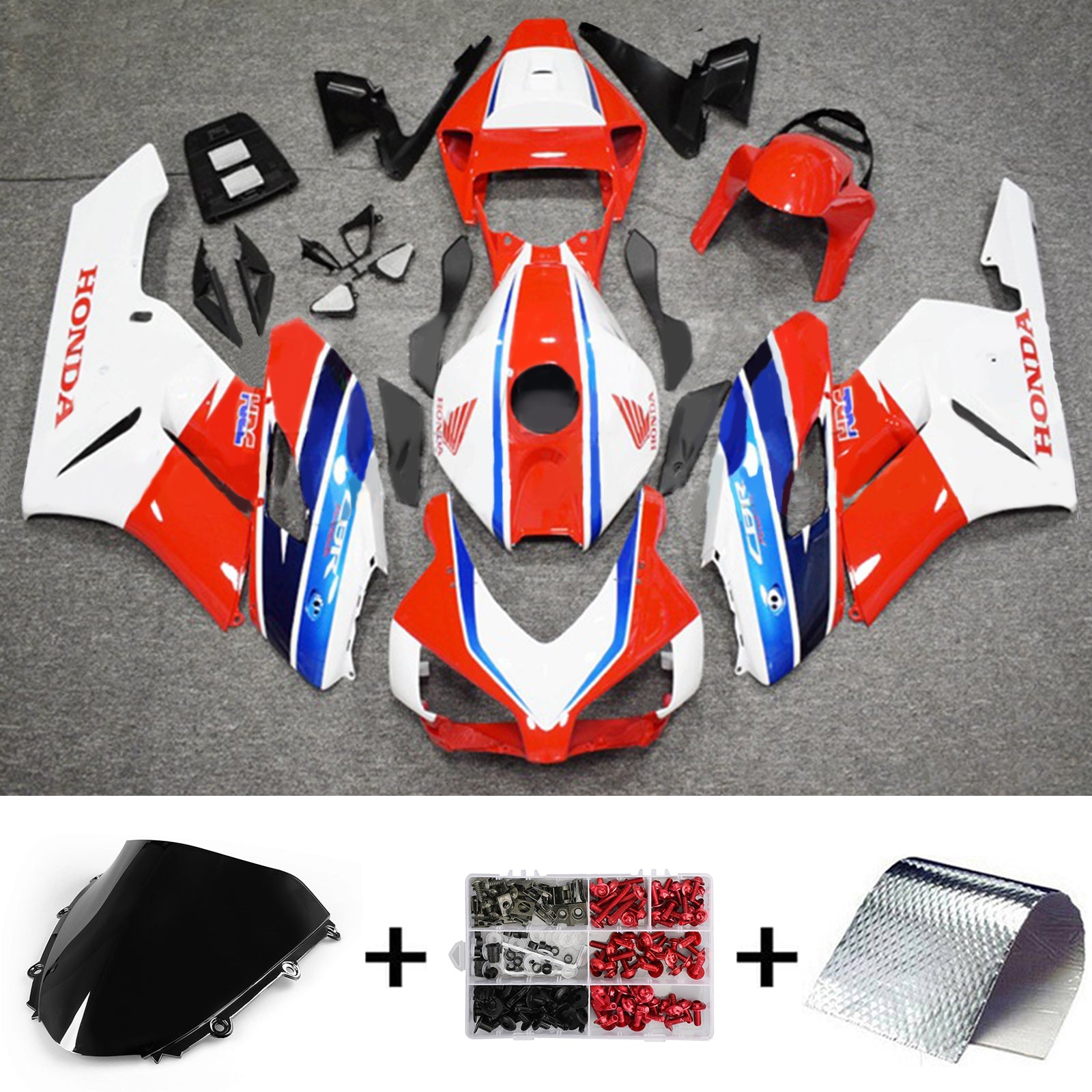 Honda CBR1000RR 2004-2005 Fairing Kit Bodywork Plastic ABS