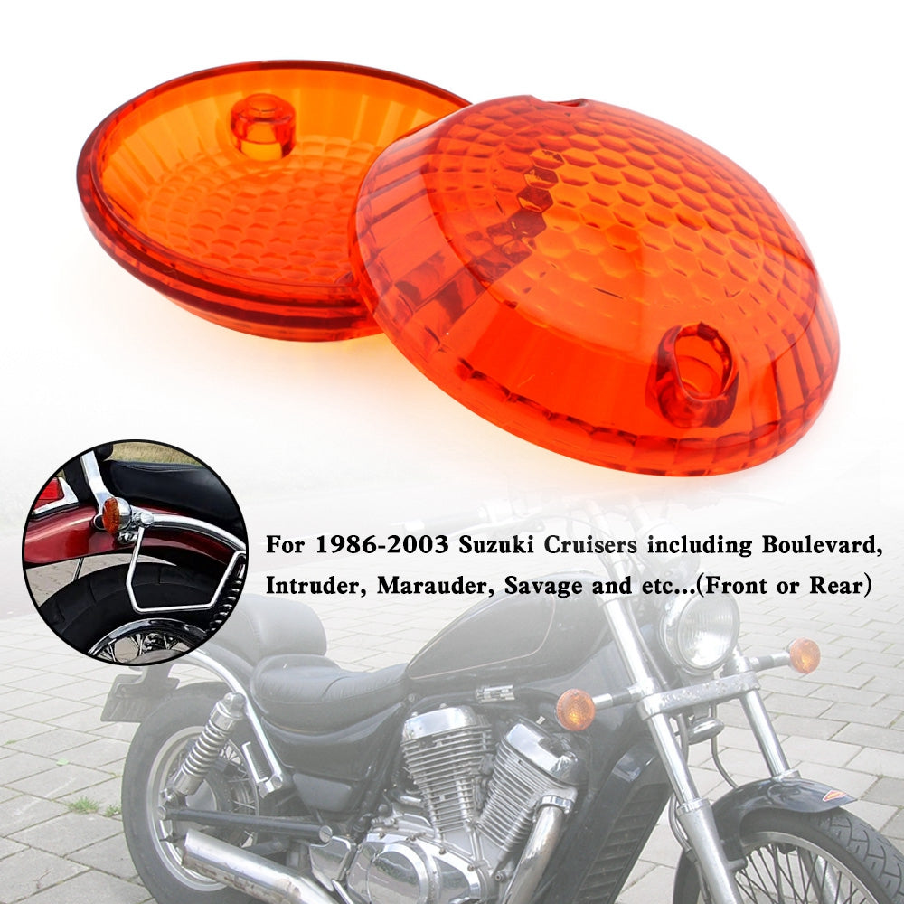 Suzuki Cruisers Intruder 1400 VX800 Turn Signal Light Lens Cover