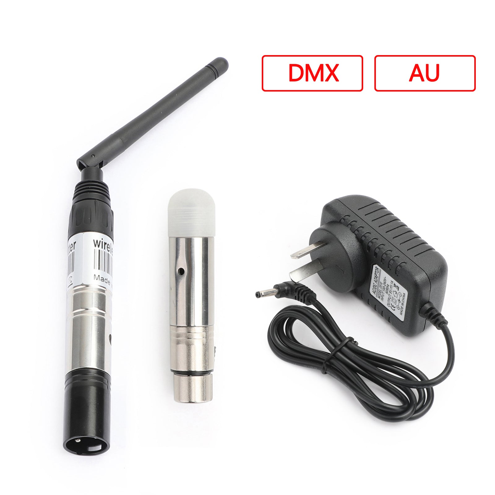 DMX512 Wireless Transmitter Receiver DMX Controller 2.4G Stage Lighting AU