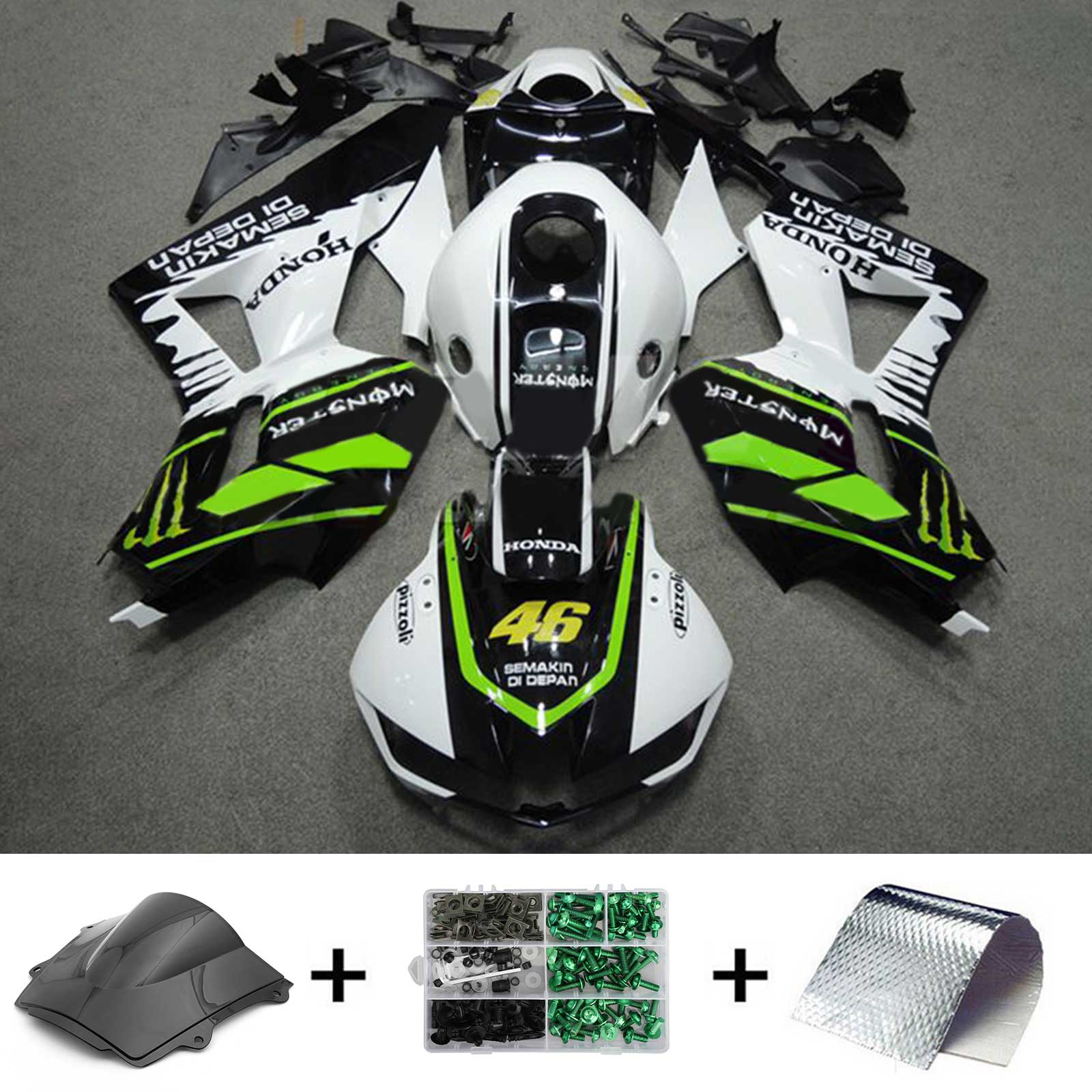 Honda CBR600RR 2013-2023 F5 Fairing Kit Bodywork Plastic ABS