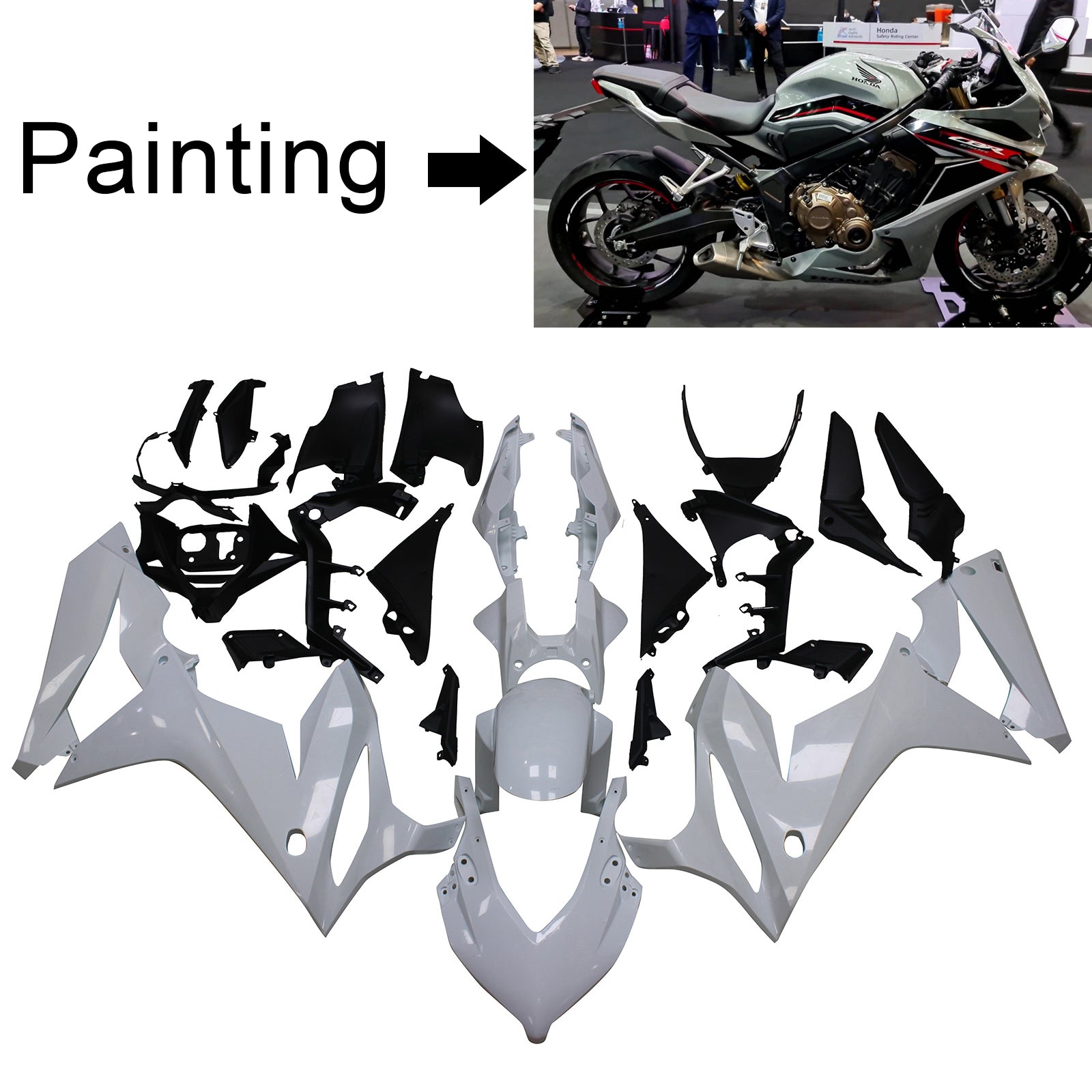 Honda CBR650R 2021-2023 Fairing Kit Bodywork Plastic ABS