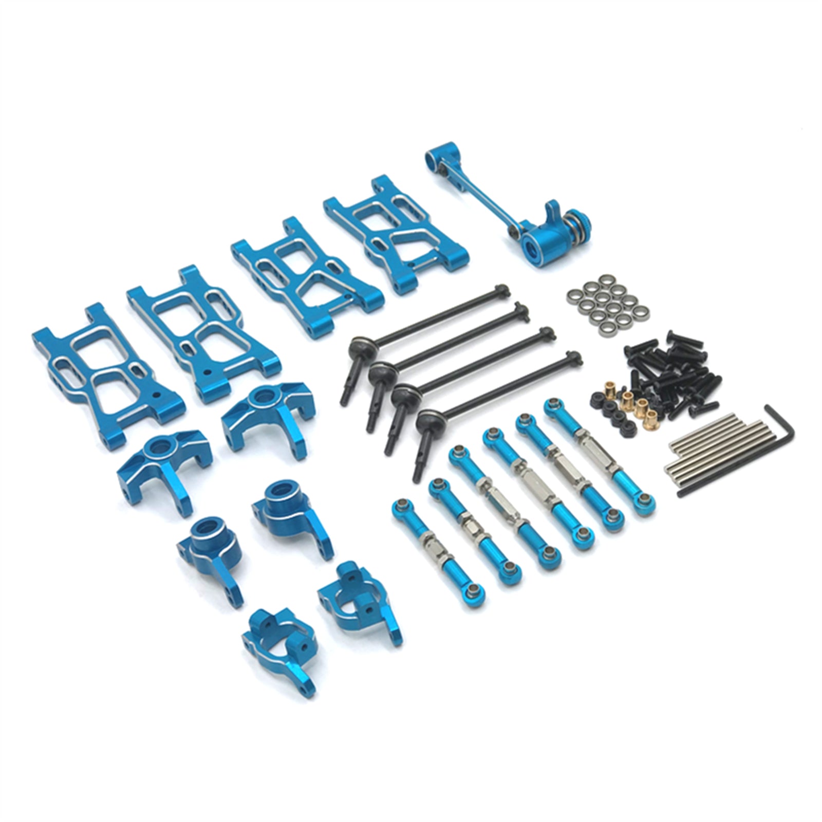 Upgrade Metal Parts For Wltoys 1:14 144001 1/12 124017 RC Car Swing Ar