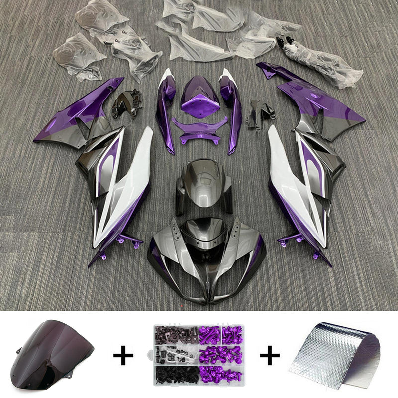 Kawasaki ZX6R 636 2009-2012 Fairing Kit Bodywork Plastic ABS