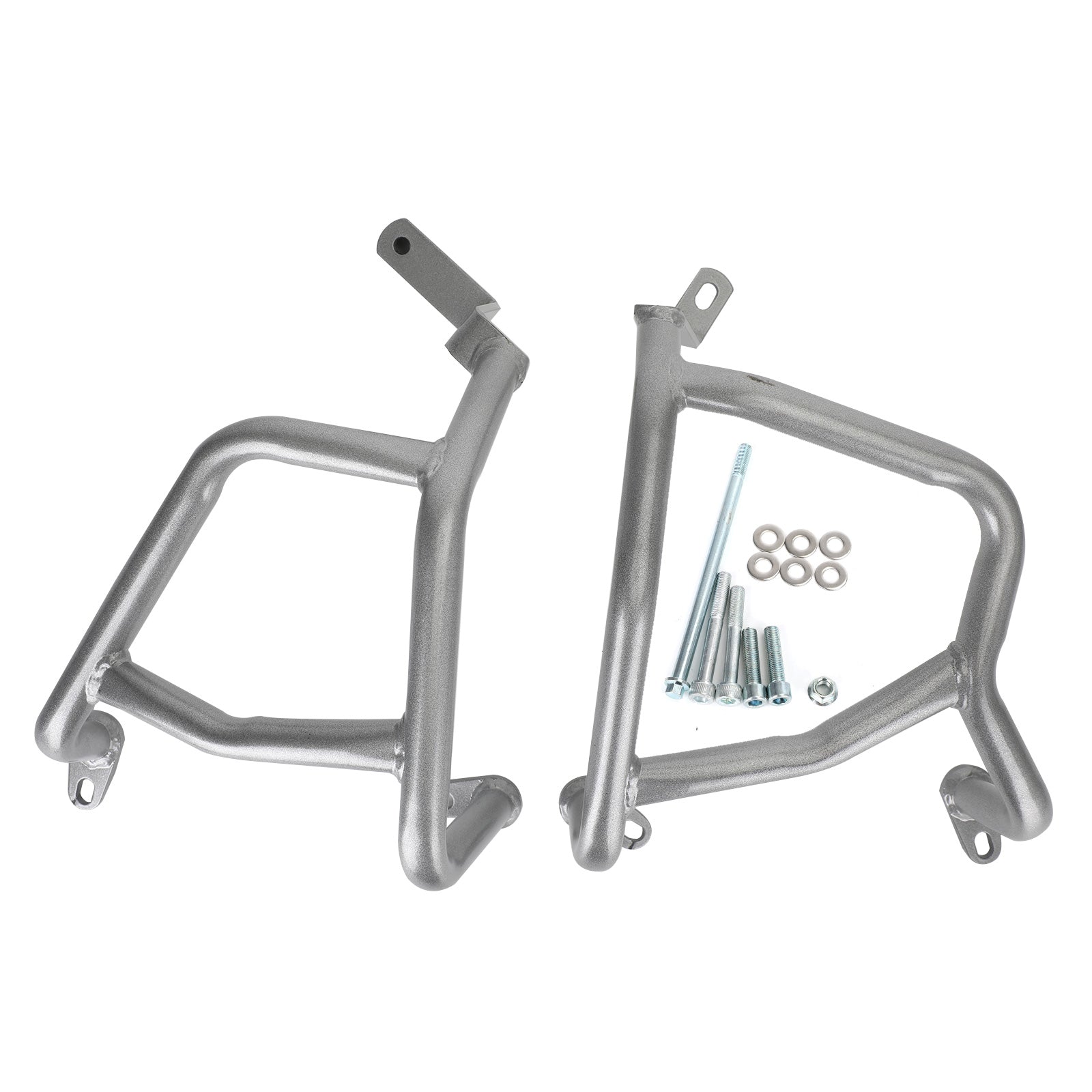 Engine Guard Frame Anti-Crash Bumper Protector For Honda Cb 400X 400F 21-22 Silver Generic