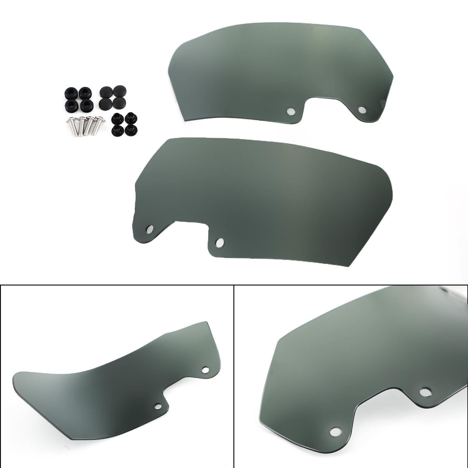 Windshield Plate Side Panels for BMW R1200GS R1200 ADV K51 Adventure 2006-2013 Generic