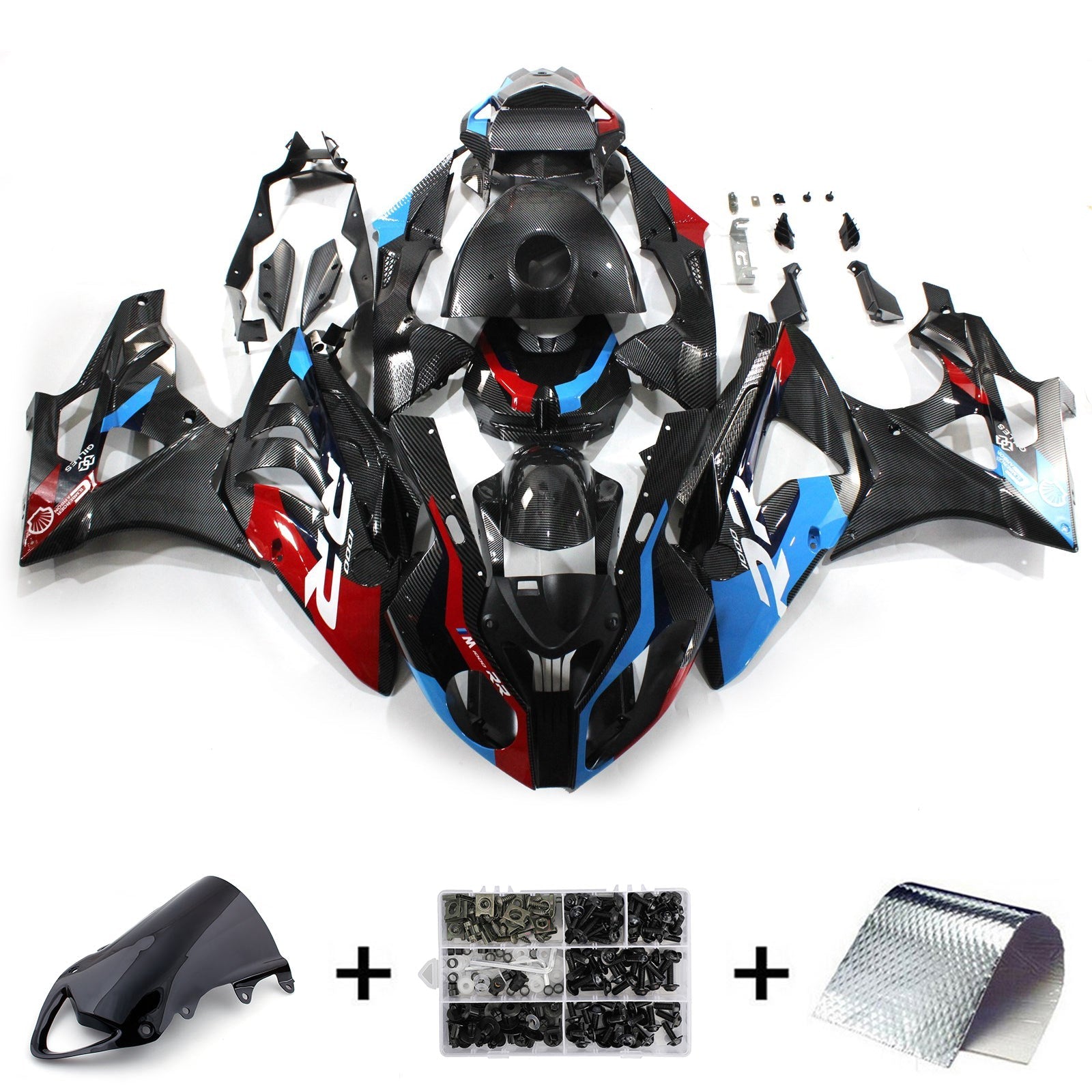 BMW S1000RR 2009-2014 Fairing Kit Bodywork Plastic ABS