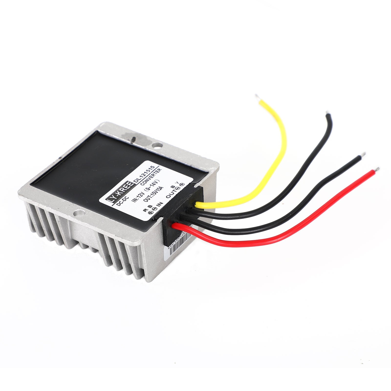 Waterproof DC/DC Converter Regulator 12V Step Up to 15V 15A 225W