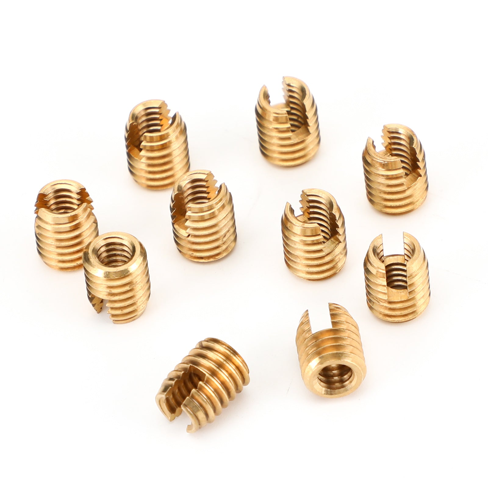 10pcs Batwing Fairing Brass Thread Cutting Inserts Repair Kit For Touring 97-13 Generic