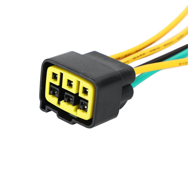Regulator Rectifier Connector Plug fit for Suzuki GSR400 LTF400 Can-Am ATV DS450 Generic