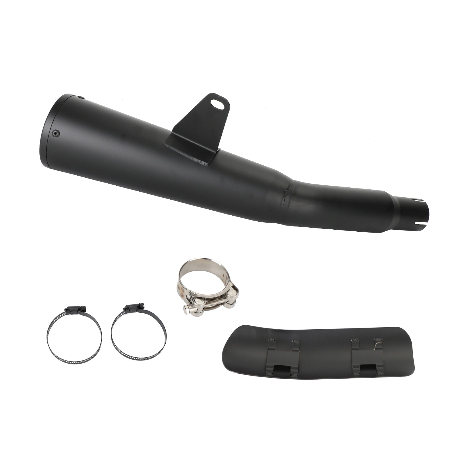 Tubo De Escape Silenciador Slip On Negro Para Honda Rebel Cm 1100 Cmx 1100 2021-2023 Genérico