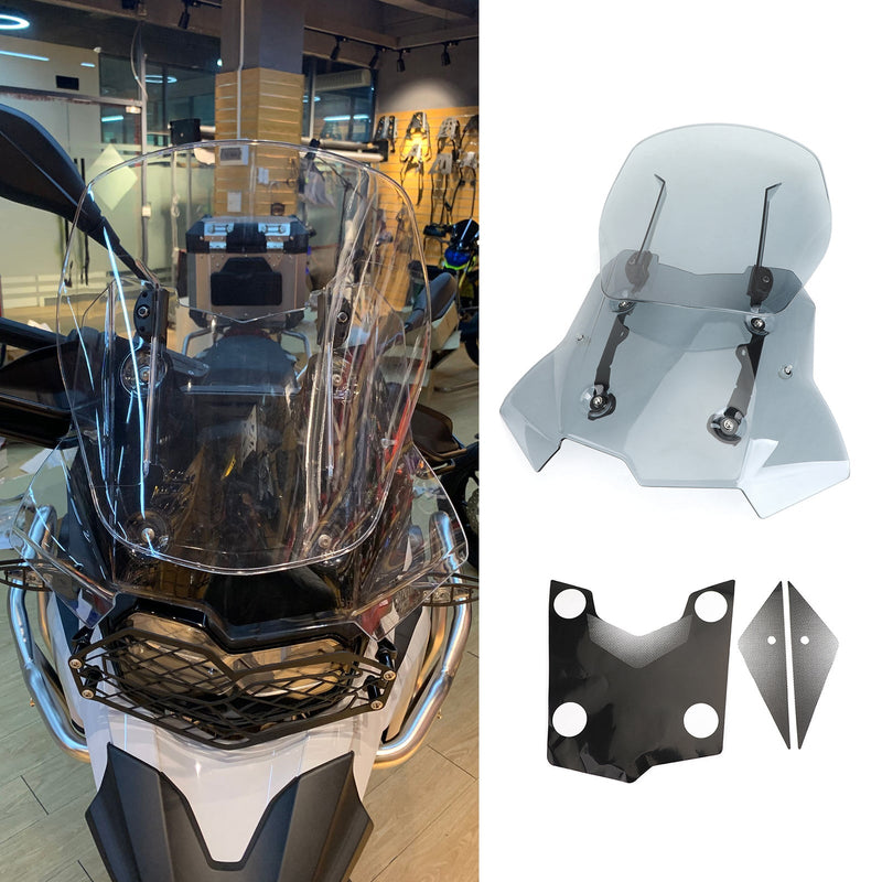 Parabrisas de motocicleta ABS ajustable para BMW F750GS/F850GS 2018-2019 genérico