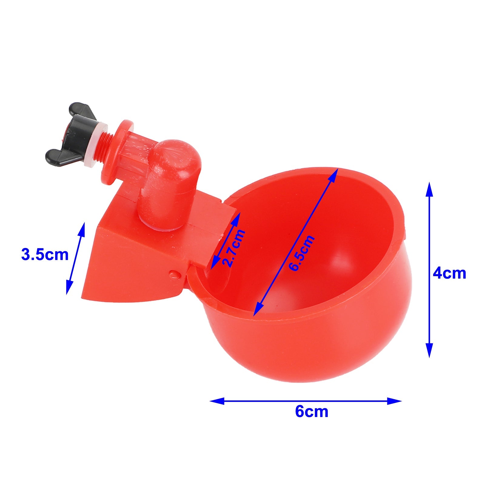 Bebedero automático para aves de corral, 4 Uds., taza alimentadora de pollo para pollo