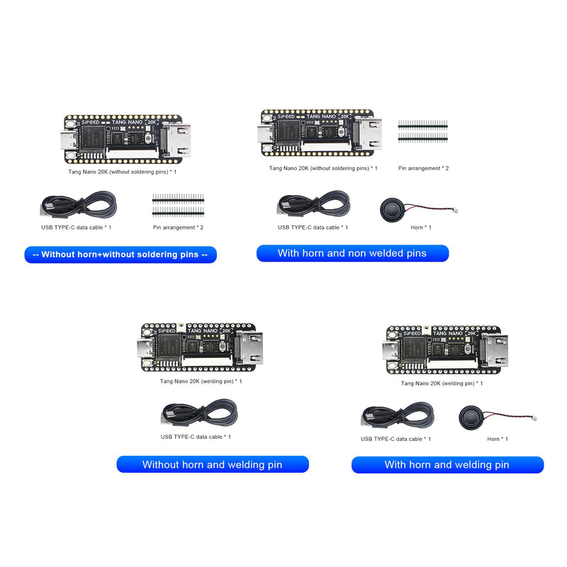 Sipeed Tang Nano 20K Development Board Open Source FPGA Retro Game wit