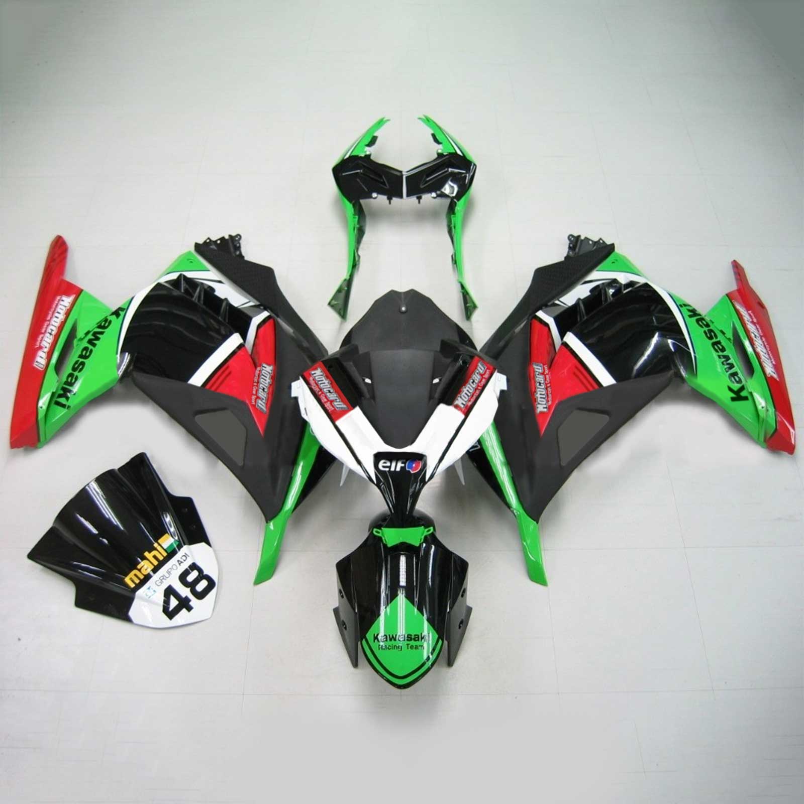 Kit Carenado Para Kawasaki EX300/Ninja300 2013-2017 Genérico