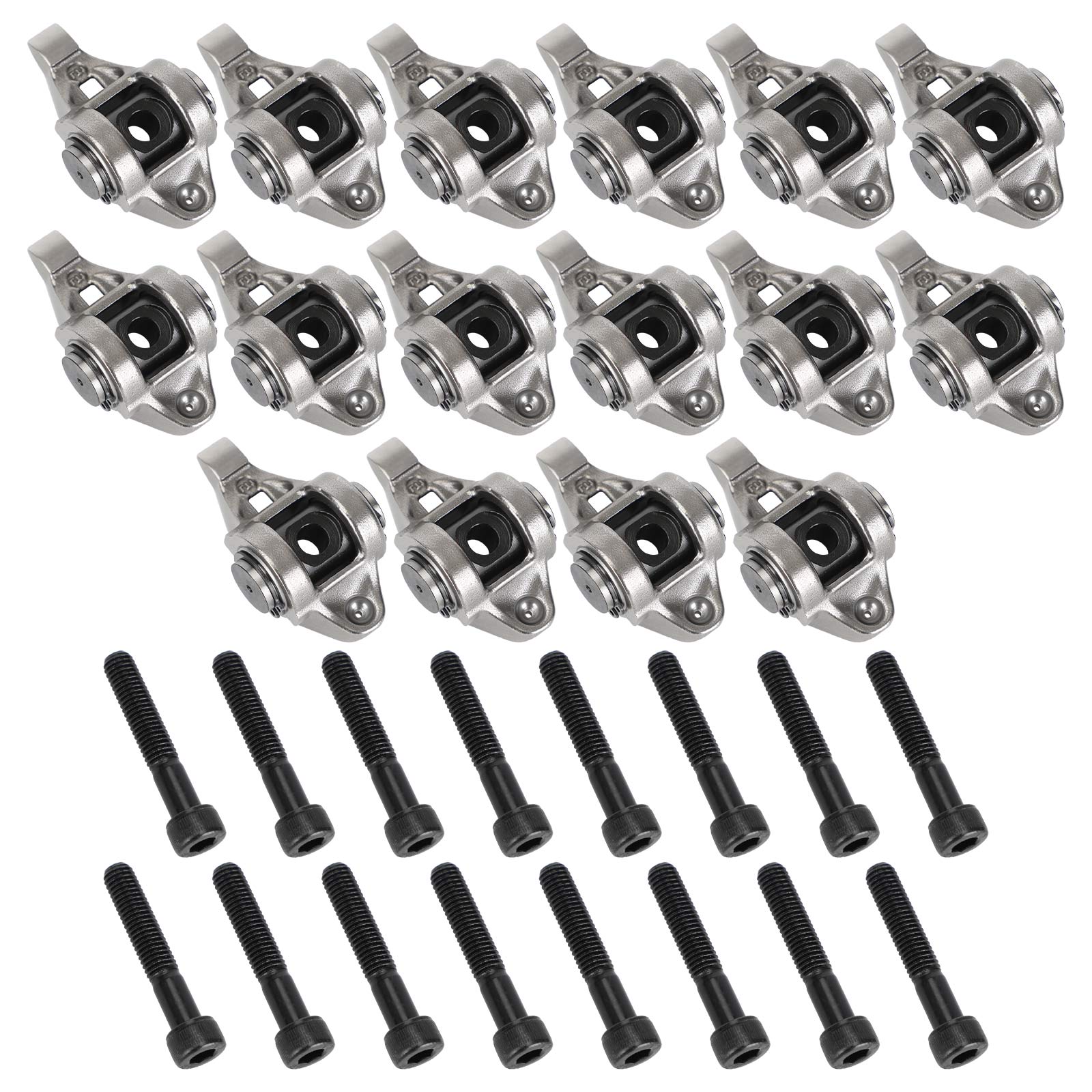 LS1 Rocker Arms WITH Trunion Kit Installed - 4.8 5.3 5.7 6.0 Rockers Trunnion Generic