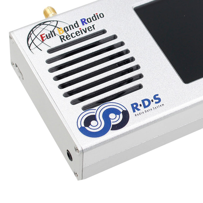Receptor de radio de banda completa FM/MW/onda corta HF/LW con pantalla LCD de 3,2 pulgadas V1.18 TEF6686