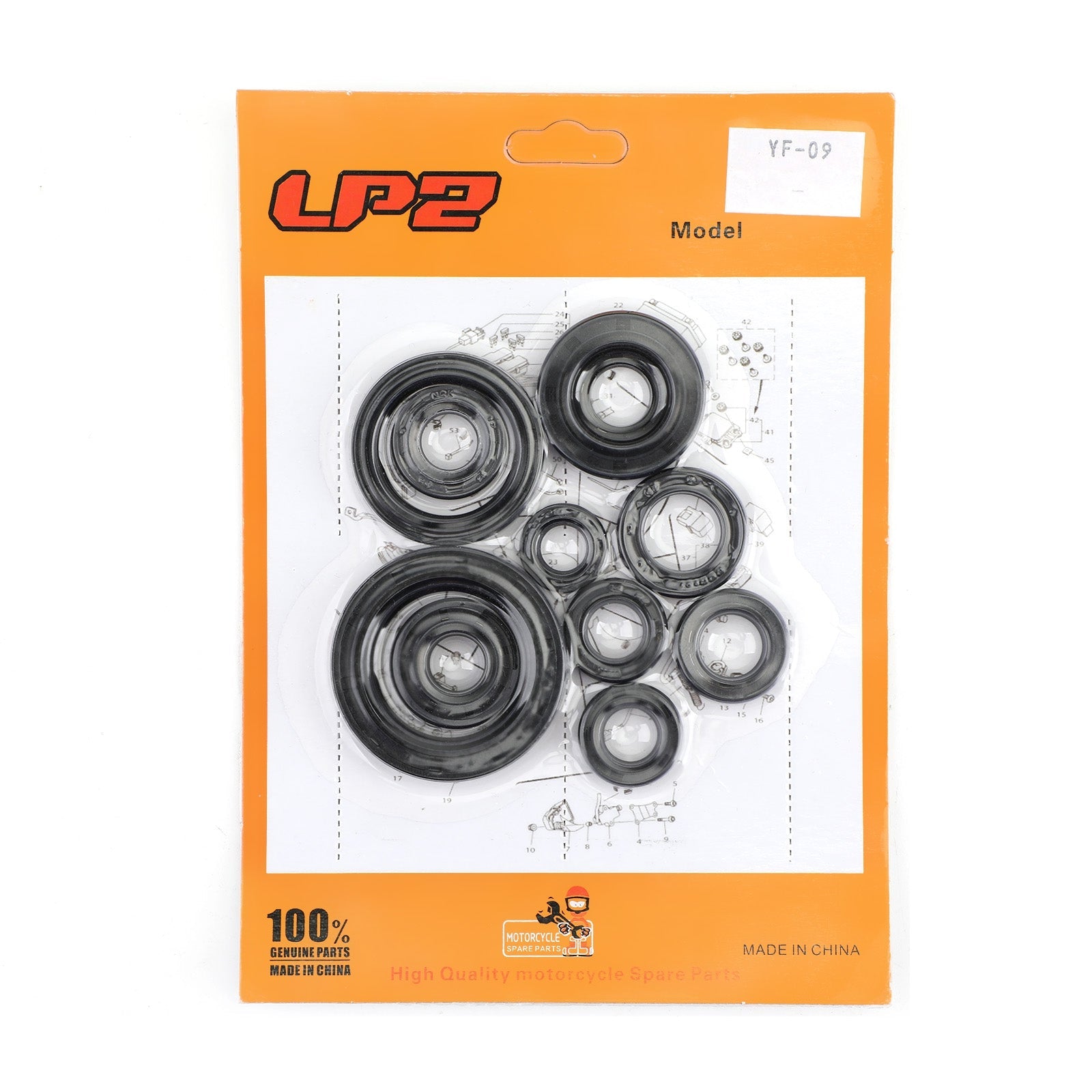 Engine Oil Seal Kit Set 11pcs Seals for Honda CR125R 2004-2007 cr125r cr 125