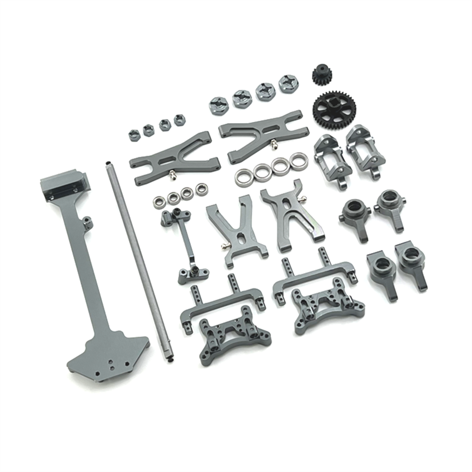 Piezas de reparación de automóviles RC, piezas de Metal mejoradas para 1/18 Wltoys A949 A959 A969 A979 K929