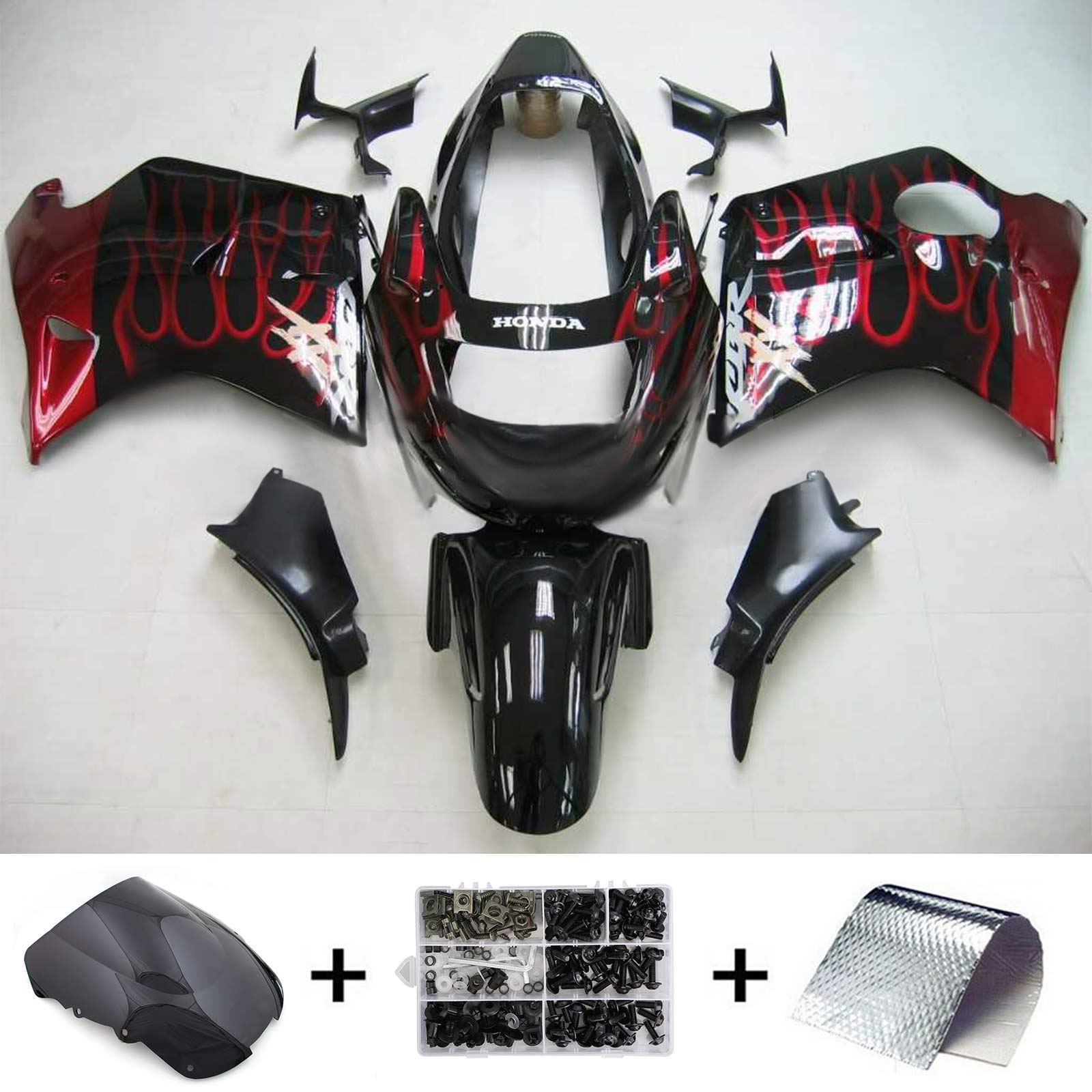 Honda CBR1100XX SuperBlackBird 1996-2007 Fairing Kit